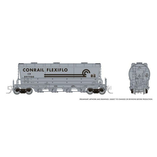 Rapido 533008A N Flexi Flo Hopper Late Conrail CR Conrail Repaint Single