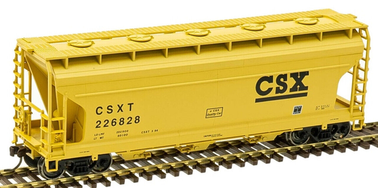 Atlas Trainman HO 20006507 ACF 3560 Covered Hopper CSX CSXT #226828