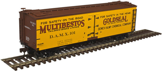 Atlas Master HO 20004739 40' Wood Reefer Multibestos/Gold Seal #104