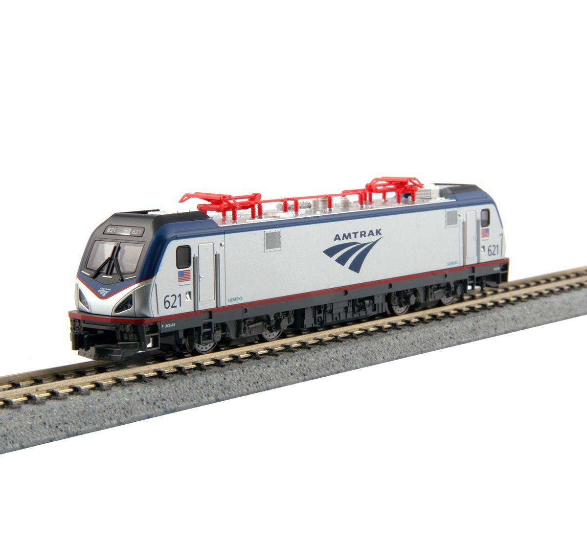 KATO #137-3002 SIEMENS ACS-64 AMTRAK #627