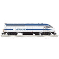 Atlas 10004155 Master HO MPI MP36PH, Silver, Standard DC, Metrolink #895