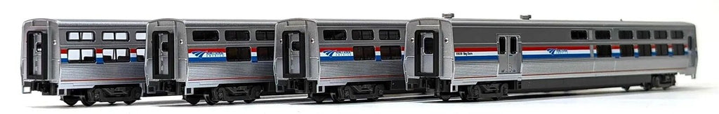 Kato 106-8004, N  4 Car Set, Amtrak 
