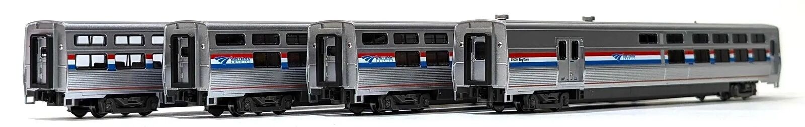 Kato 106-8004, N  4 Car Set, Amtrak 