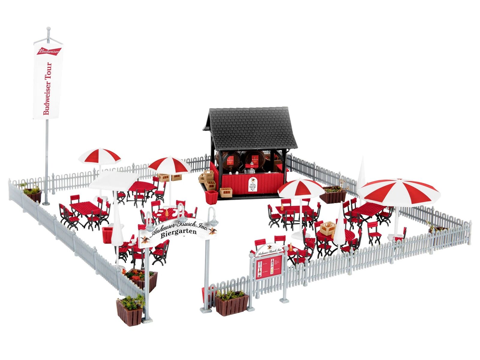 Lionel 2167100 HO Anheuser Busch Biergarten Building Kit