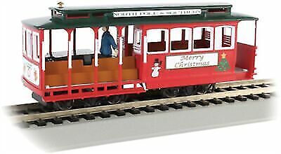 Bachmann #60535 Cable Car with Grip Man - Christmas (New)