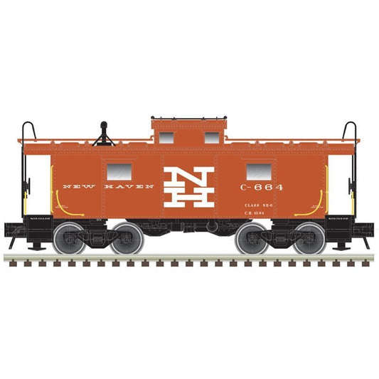 Atlas 20007009 HO Master NE-6 Caboose, New Haven #664