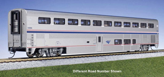 Kato 35-6057-1 HO Amtrk Superliner I Coach, Phase VI, #34041Light Int