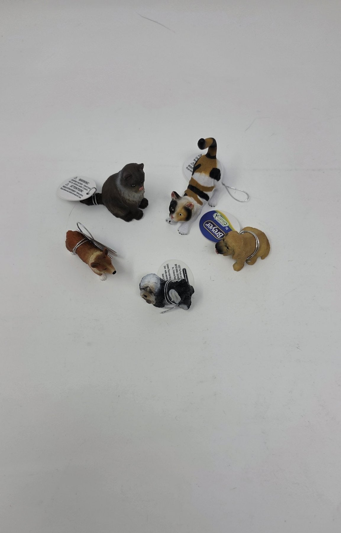 Breyer by CollectA Cat & Dog Figure Bundle — Set of 5
