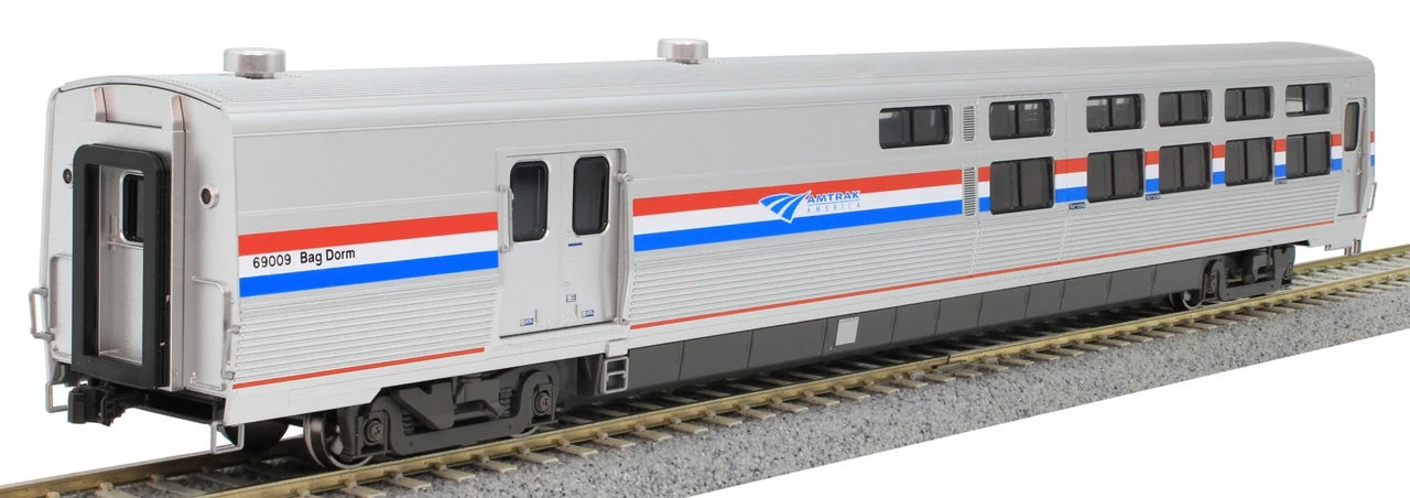 Kato HO 35-6242 Amtrak Viewliner II Baggage-Dorm 'Phase III' Scheme AMTK #69009