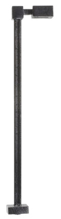 Atlas HO 70000204 Single Arm Square Light, 15' Black with Cool White LED (3)