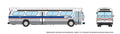 Rapido 753137 HO 1/87 New Look Bus (Deluxe): Chicago CTA - Late scheme: #9188