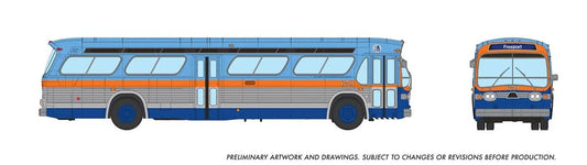 RAP753153 HO 1/87 New Look Bus (Deluxe): Long Island MSBA: #659