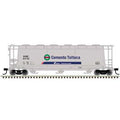 Atlas Master 20007175 HO Scale 3 Bay Cylindrical Hopper Cemex Mexico AAMX #62175