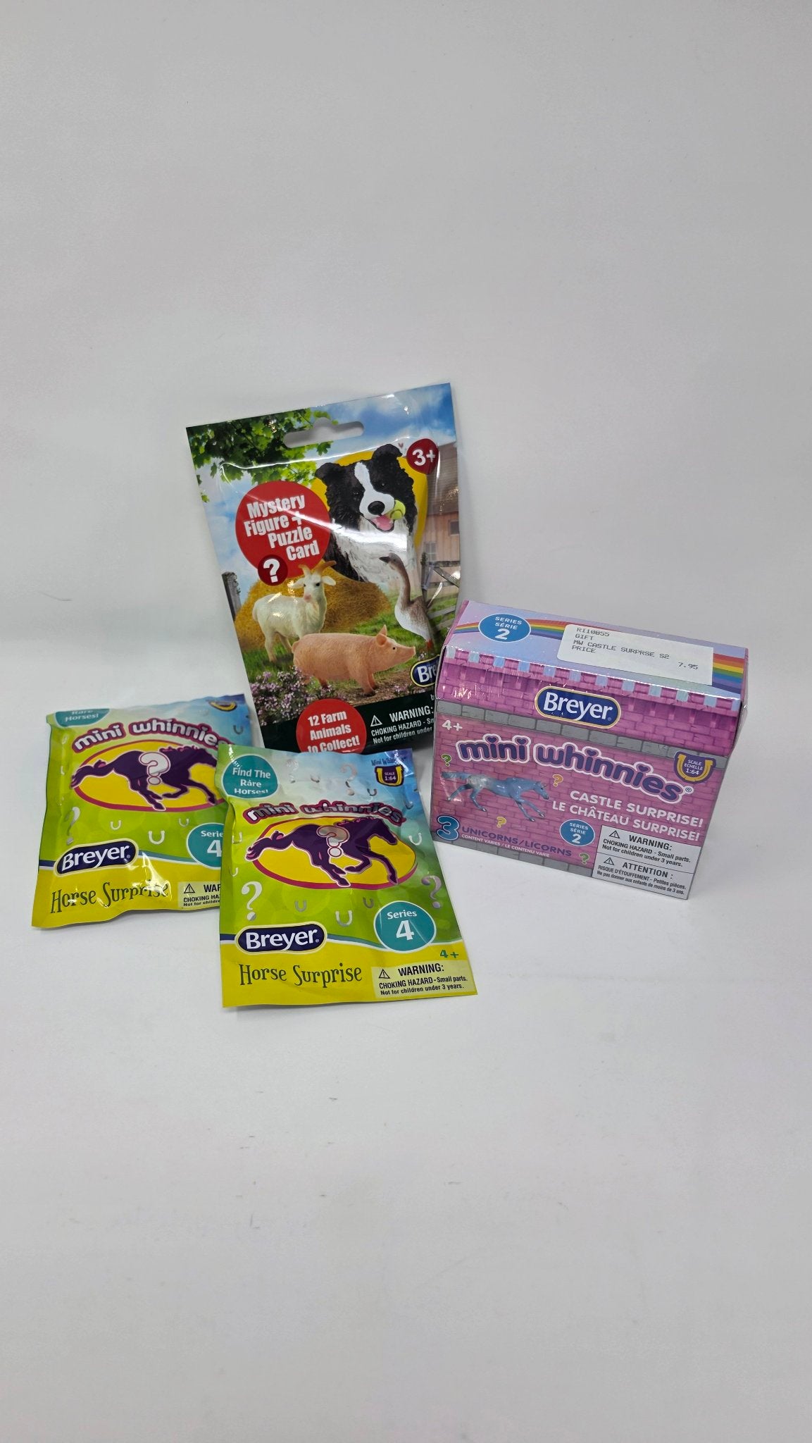 Breyer Mini Whinnies gift bundle, front