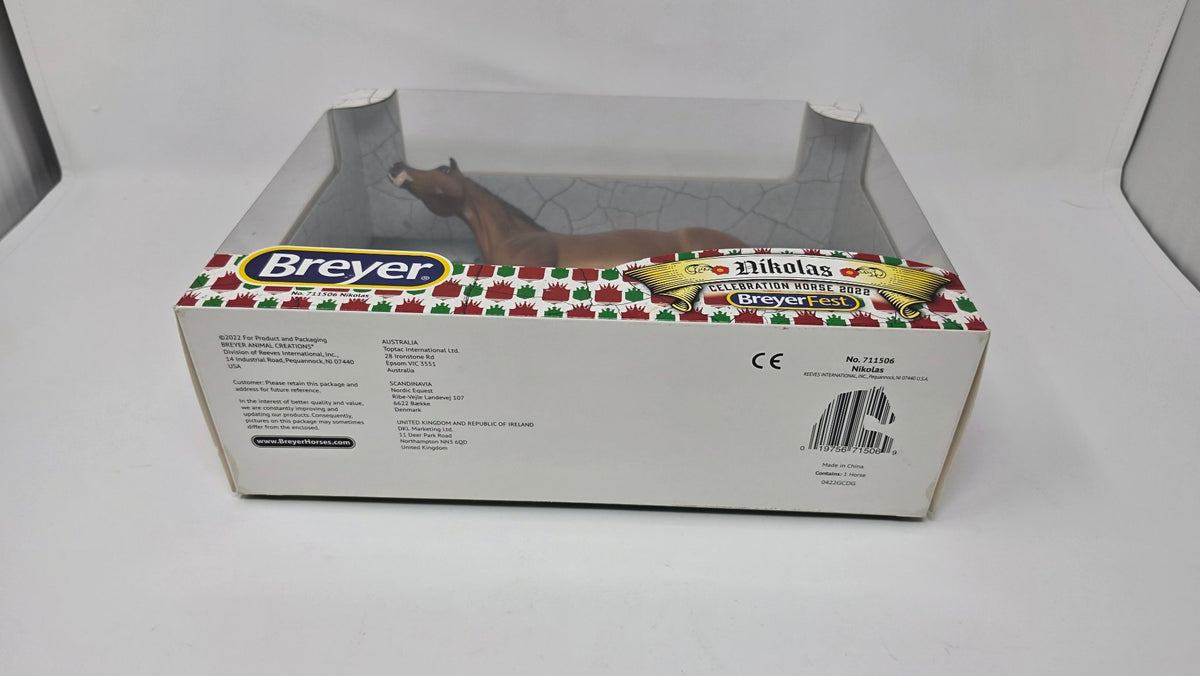 Breyer #711506 Nikolas — BreyerFest 2022 Celebration Horse (Mint in Box)