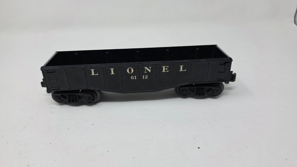 Lionel 6112 Black Gondola — Used (O Gauge)