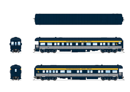 Broadway Limited Imports 8951 Chesapeake & Ohio Business Car #25, HO Scale