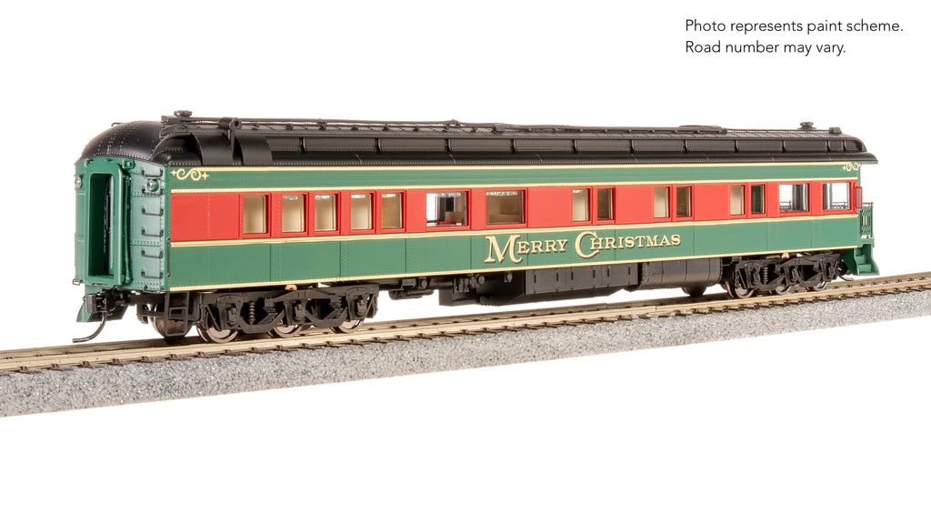 Broadway Limited Imports 8959 Business Car, Christmas Holiday Scheme, HO Scale