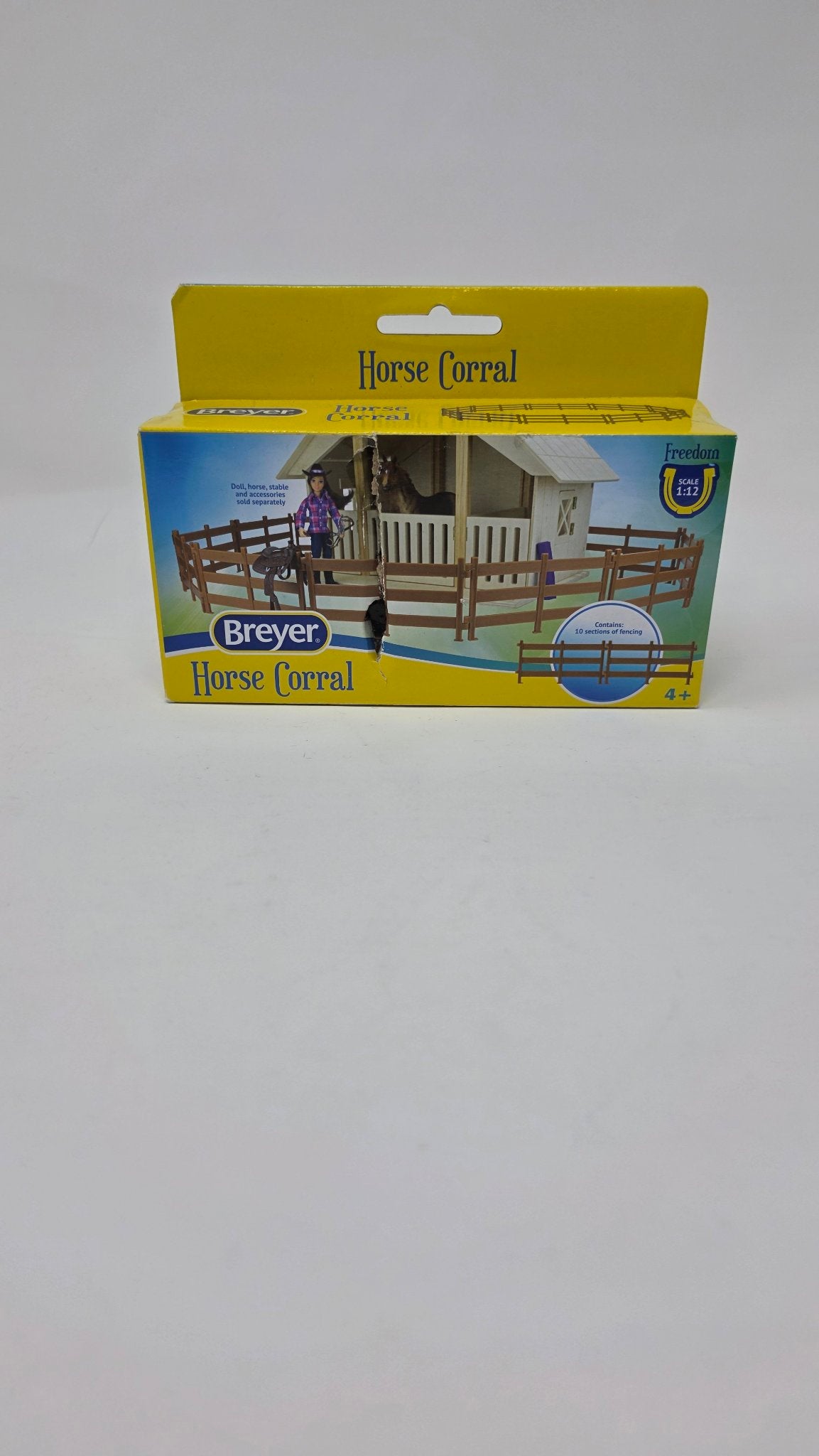 Breyer Horse Corral — Freedom 1:12 Scale — Box Damaged