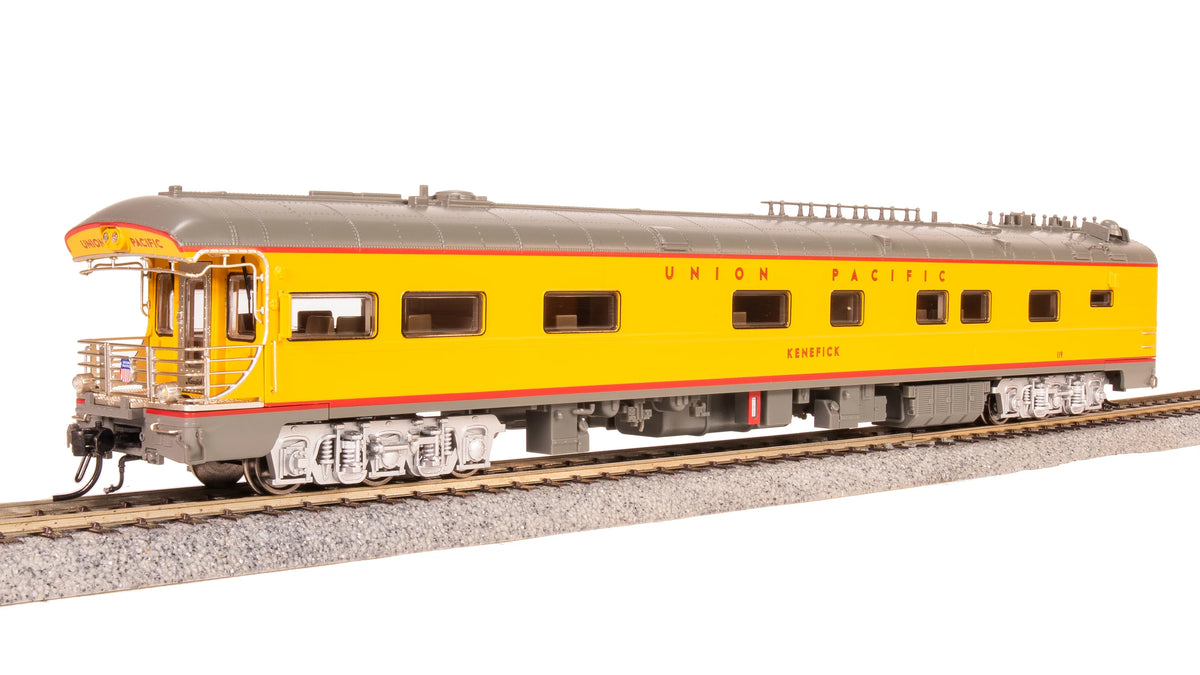 Broadway Limited Imports BLI-9012, HO Union Pacific Business Car, UP #119 "Kenefick", UP Shield on Rear