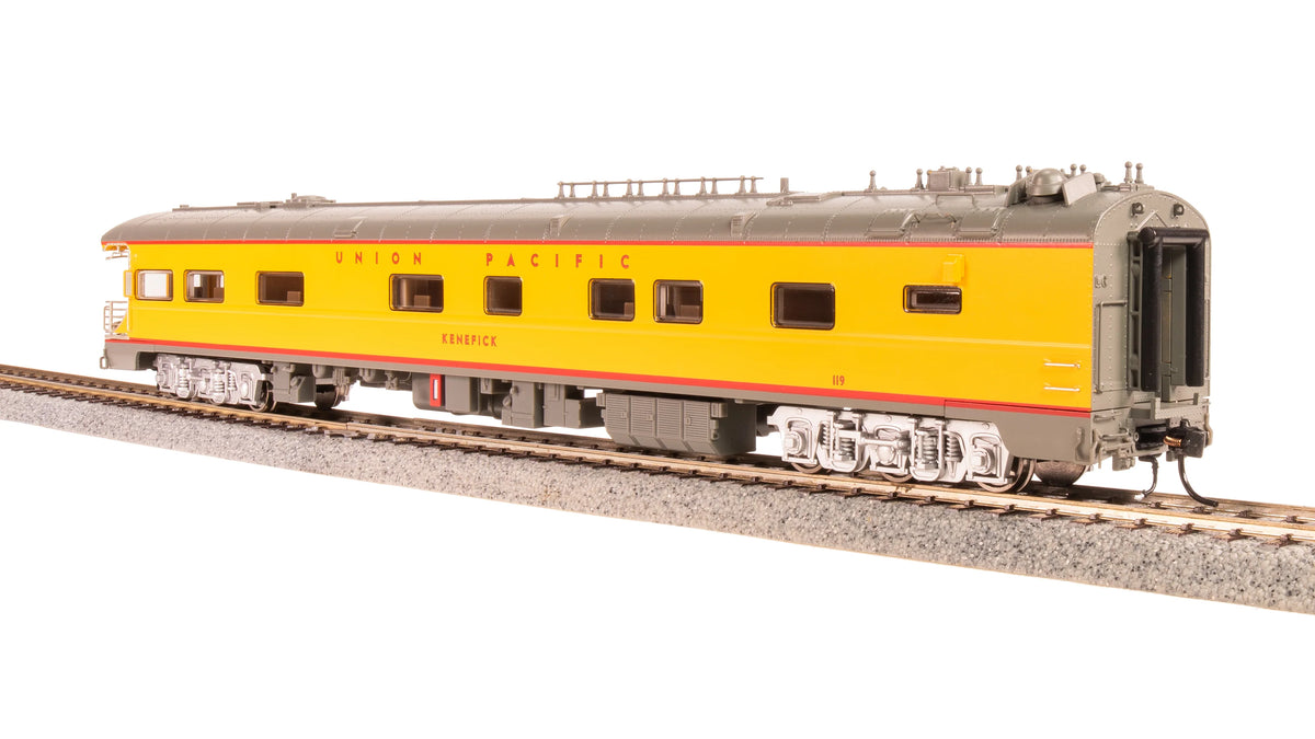 Broadway Limited Imports BLI-9012, HO Union Pacific Business Car, UP #119 "Kenefick", UP Shield on Rear