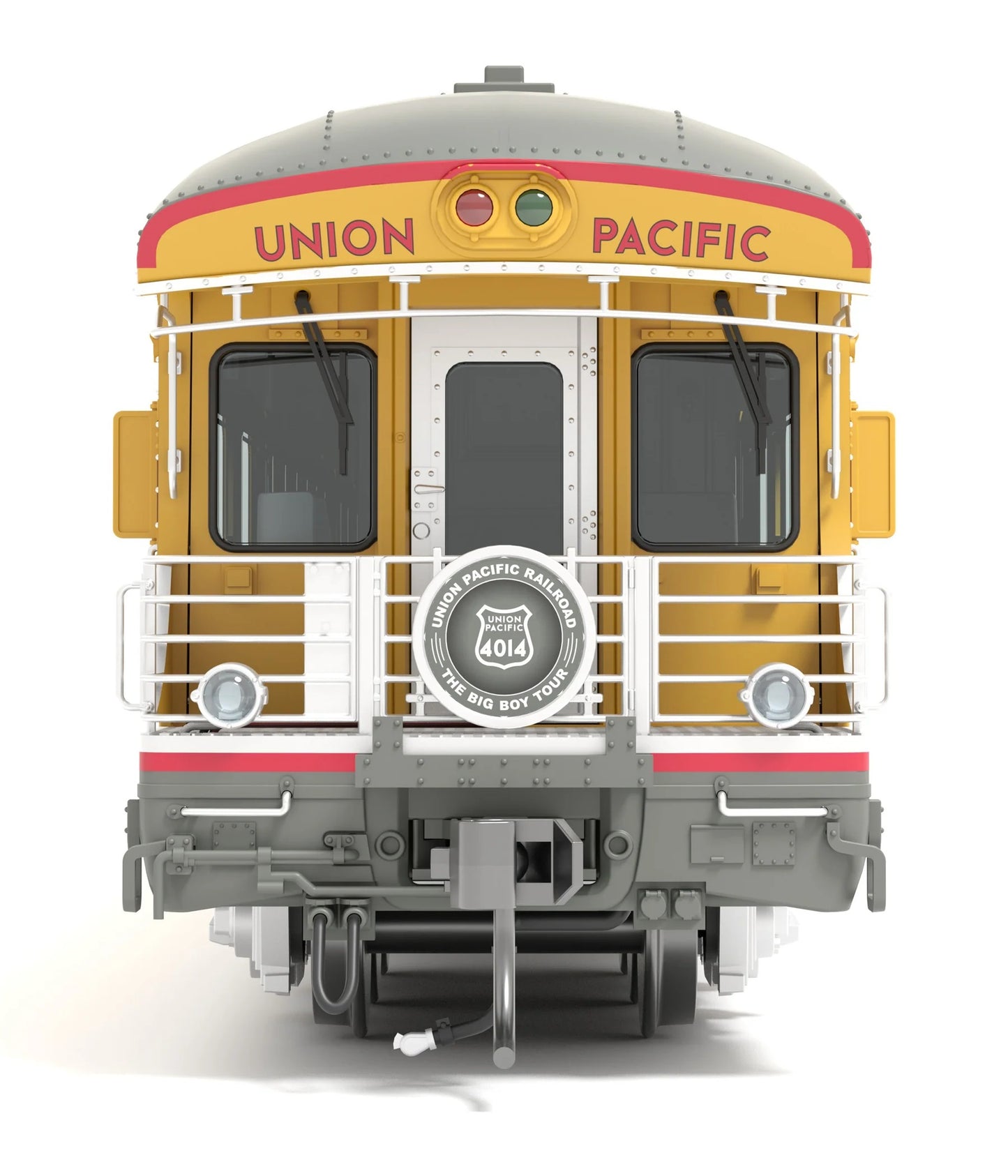 Broadway Limited Imports 9013 Union Pacific Business Car, UP #119 "Kenefick", "Big Boy Tour" Drumhead, HO Scale