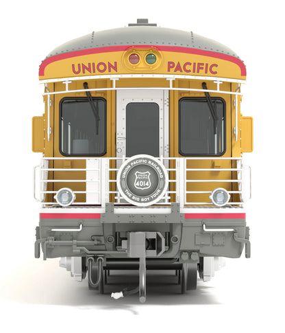 Broadway Limited Imports 9013 Union Pacific Business Car, UP #119 "Kenefick", "Big Boy Tour" Drumhead, HO Scale