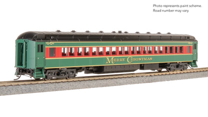 Broadway Limited Imports 9103 Heavyweight 5-Car Passenger Set, Christmas Paint Scheme, HO Scale