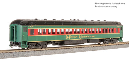 Broadway Limited Imports 9103 Heavyweight 5-Car Passenger Set, Christmas Paint Scheme, HO Scale