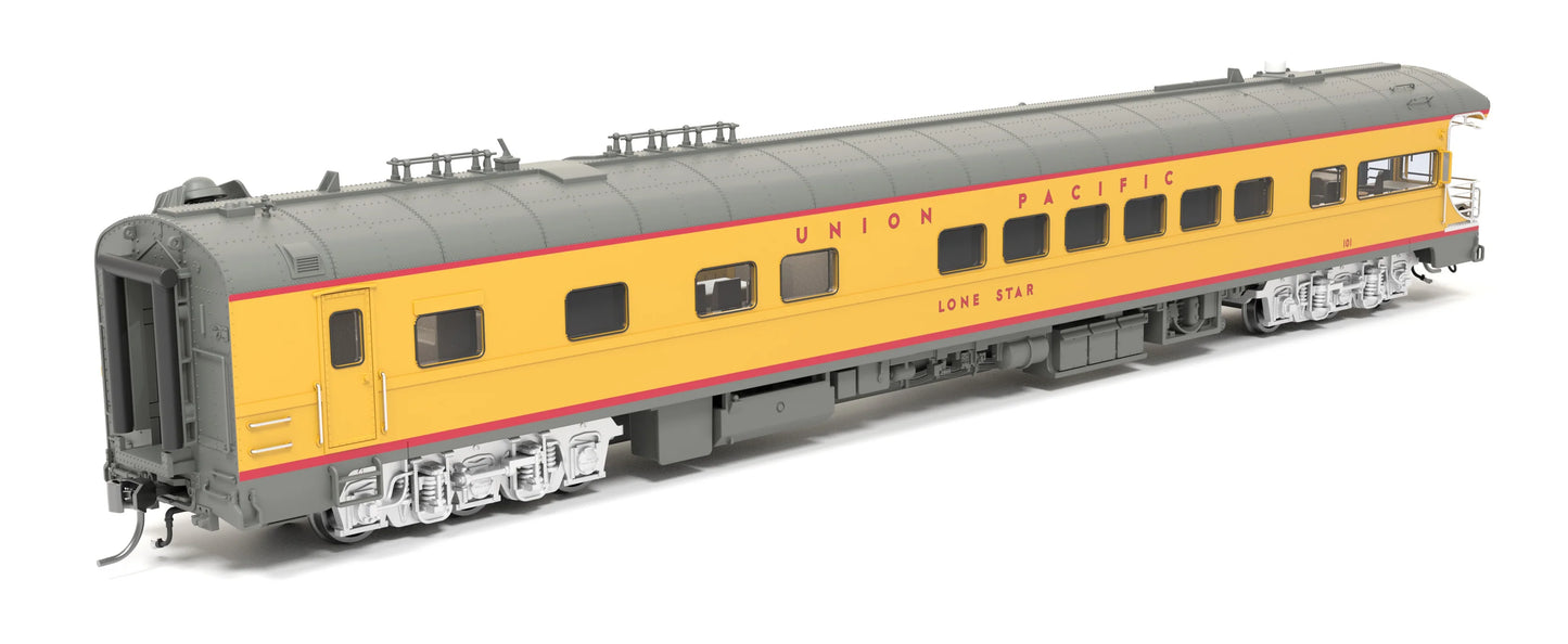 9590 Union Pacific Business Car, UP #101 "Lone Star", 2001-2017 Appearance, UP Shield on Rear, HO