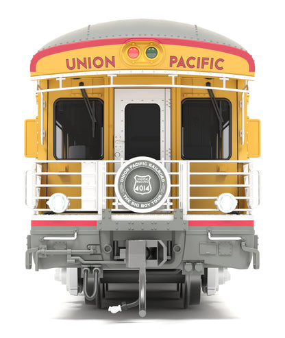 Broadway Limited 9592 HO Union Pacific Business Car, UP #101 "Lincoln", Big Boy Tour Drumhead