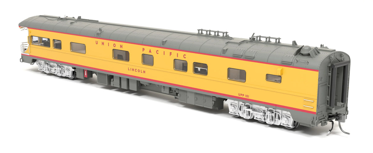 Broadway Limited 9592 HO Union Pacific Business Car, UP #101 "Lincoln", Big Boy Tour Drumhead