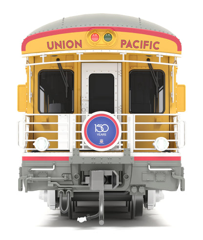 9593 Union Pacific Business Car, UP #101 "Lone Star", Blue "150 Years" Drumhead, HO