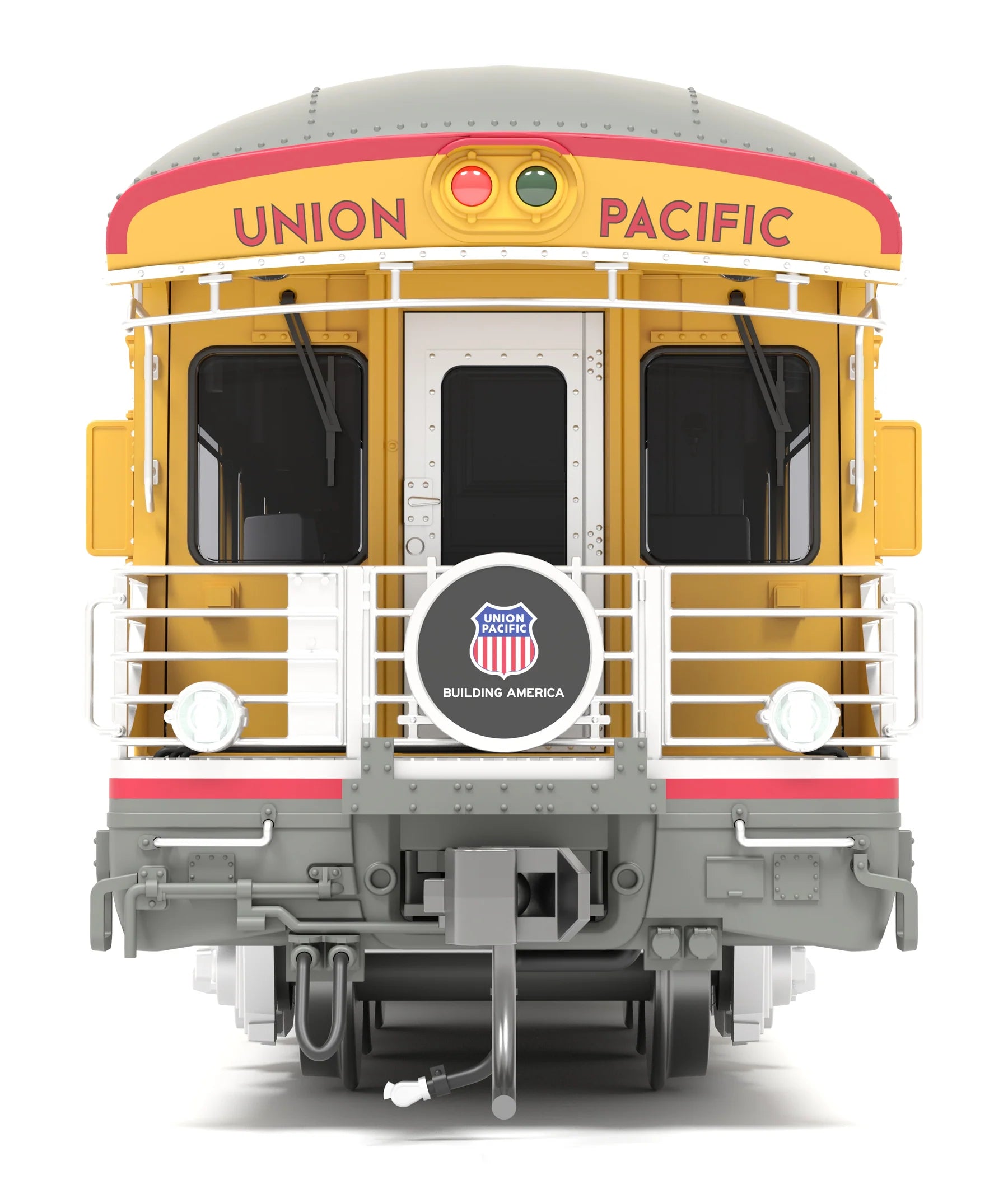 Broadway Limited 9595 - Business Car Union Pacific (UP) #101 "Lone Star", Black "Building America" Drumhead - HO Scale