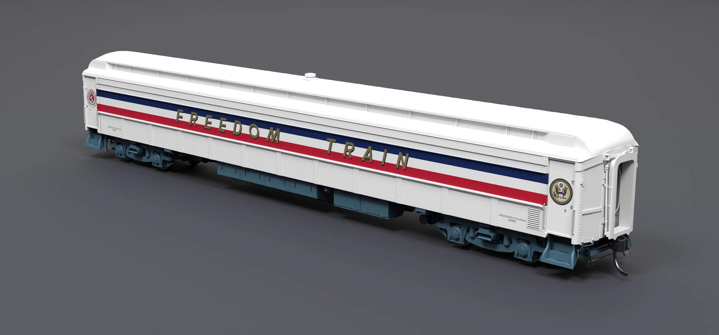 Broadway Limited Imports 9734 1947 Freedom Train 80' Passenger Coach, 1947-1949, HO Scale