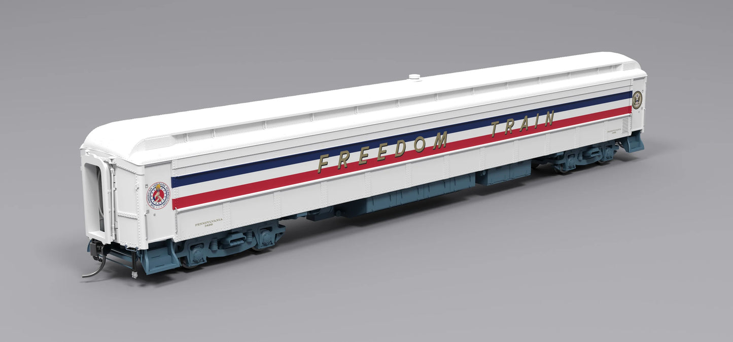 Broadway Limited Imports 9734 1947 Freedom Train 80' Passenger Coach, 1947-1949, HO Scale