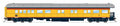 Broadway Limited 9722 Heavyweight Business Car Observation - Ready to Run -- Chessie Steam Special #18 (yellow, blue, vermillion, silver) HO Scale