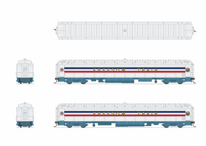 Broadway Limited Imports 9734 1947 Freedom Train 80' Passenger Coach, 1947-1949, HO Scale