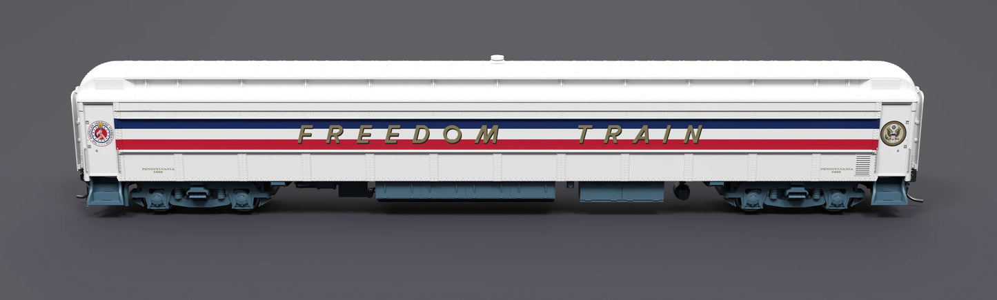 Broadway Limited Imports 9734 1947 Freedom Train 80' Passenger Coach, 1947-1949, HO Scale