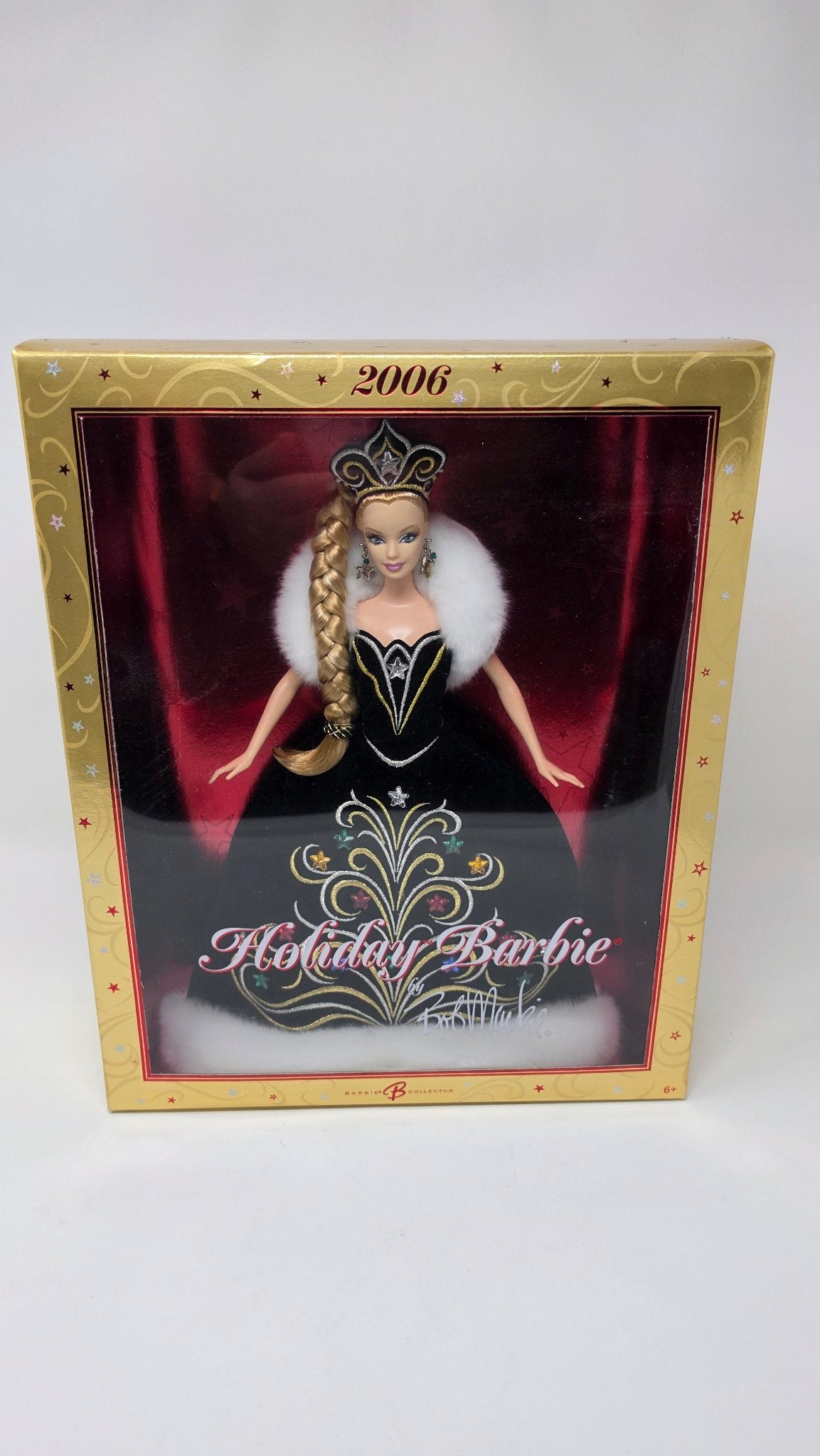 2006 Holiday Barbie by Bob Mackie box front