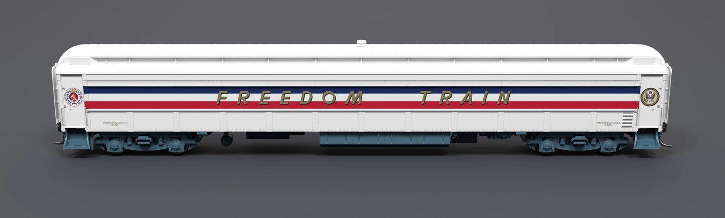 Broadway Limited Imports 9734 1947 Freedom Train 80' Passenger Coach, 1947-1949, HO Scale
