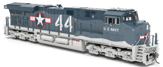 Broadway Limited 9874 HO GE ES44AC, US Navy 44, Fantasy Paint Scheme, Paragon4 Sound/DC/DCC, w/ Smoke