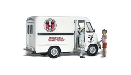 AS5529 Woodland Scenics HO Mickey's Milk Delivery