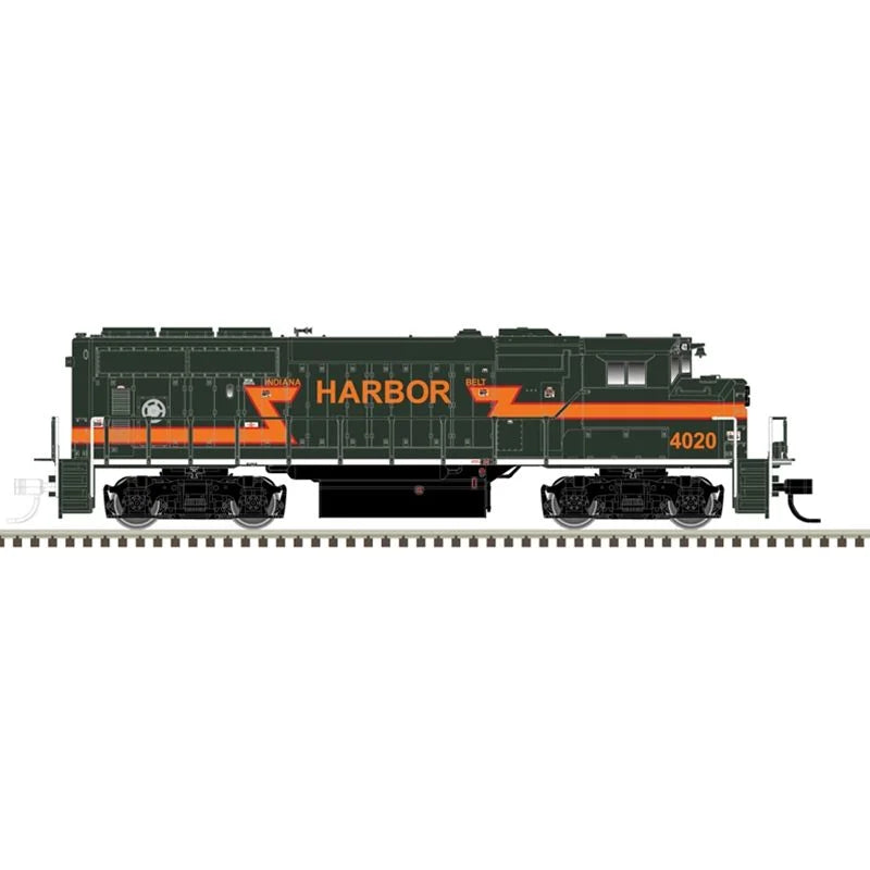 Atlas Master 10004393 HO GMD GP40-2W, Silver, Standard DC, Indiana Harbor Belt #4020