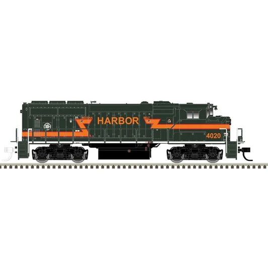 Atlas Master 10004393 HO GMD GP40-2W, Silver, Standard DC, Indiana Harbor Belt #4020