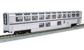 Kato 35-6066 - Amtrak® Superliner® I, Lounge Phase VI Amtrak (AMTK) 33003 - HO Scale
