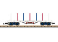 LGB 40598 Flat Car Celebrating 250 Years of America w/Metal Wheels