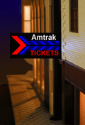 Miller Engineering ~ HO or O Scale ~ Amtrak Station Sign ~ 64811L