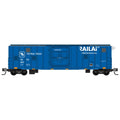 Micro Trains 02700510 N TETX Test Car 50' Rib Side Boxcar