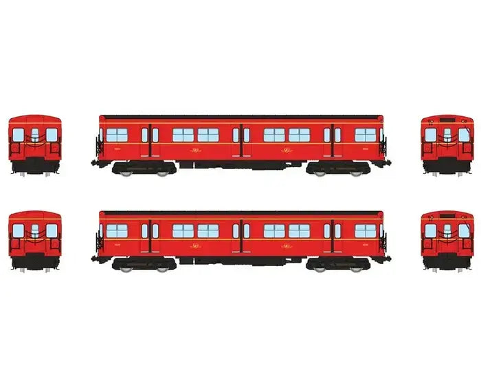 Rapido 206002, HO TTC Gloucester Subway Train, Standard DC, A-B Set #1, Includes #5034 & 5035